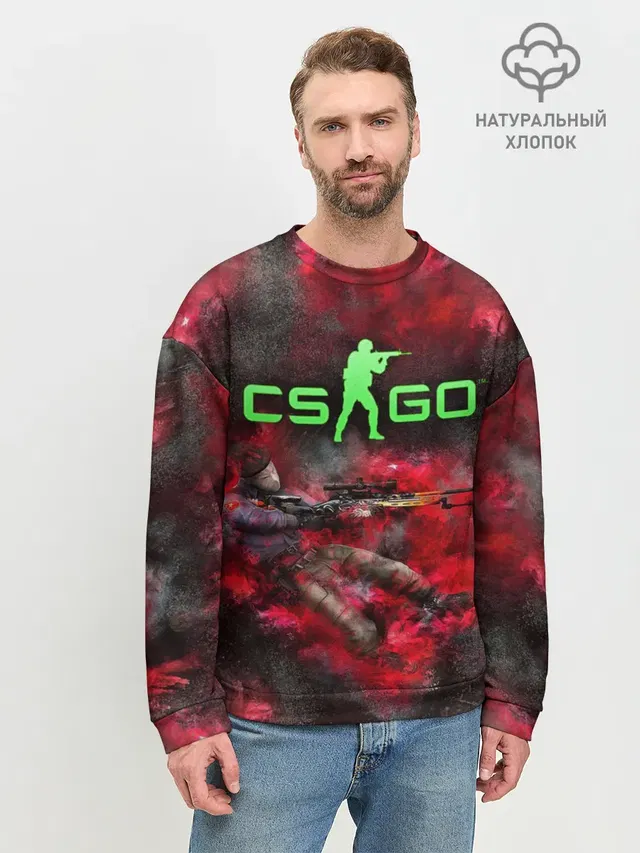 Мужской свитшот базовый