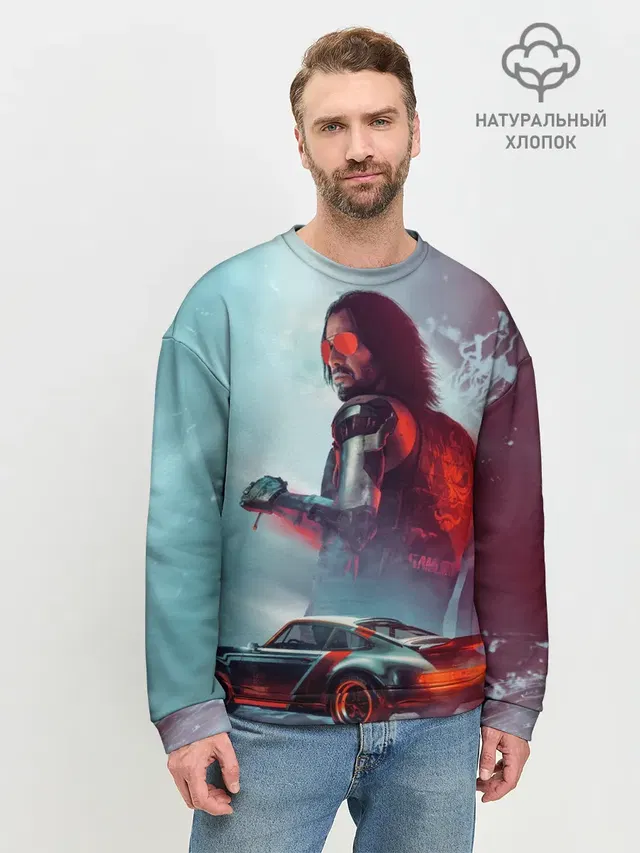 Мужской свитшот базовый