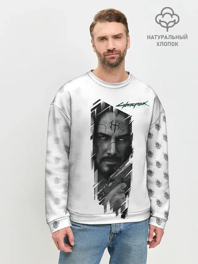 Мужской свитшот базовый