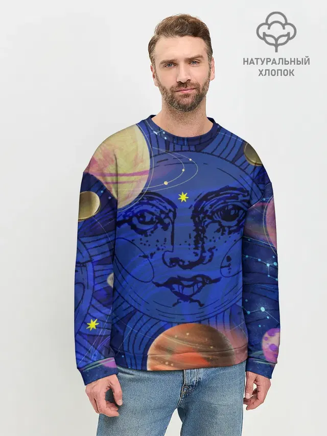 Мужской свитшот базовый