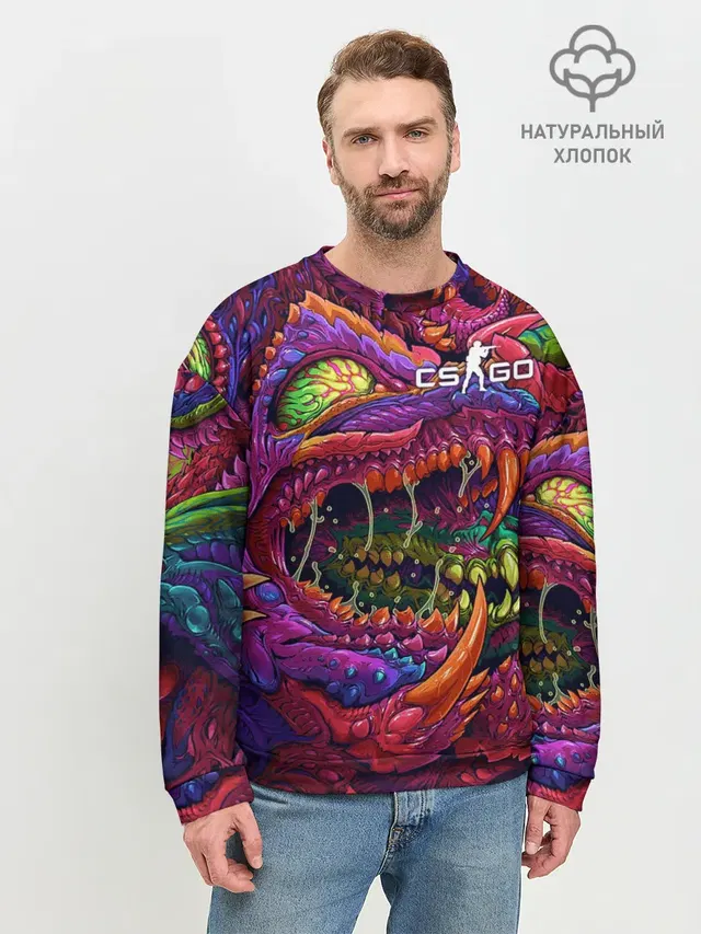 Мужской свитшот базовый