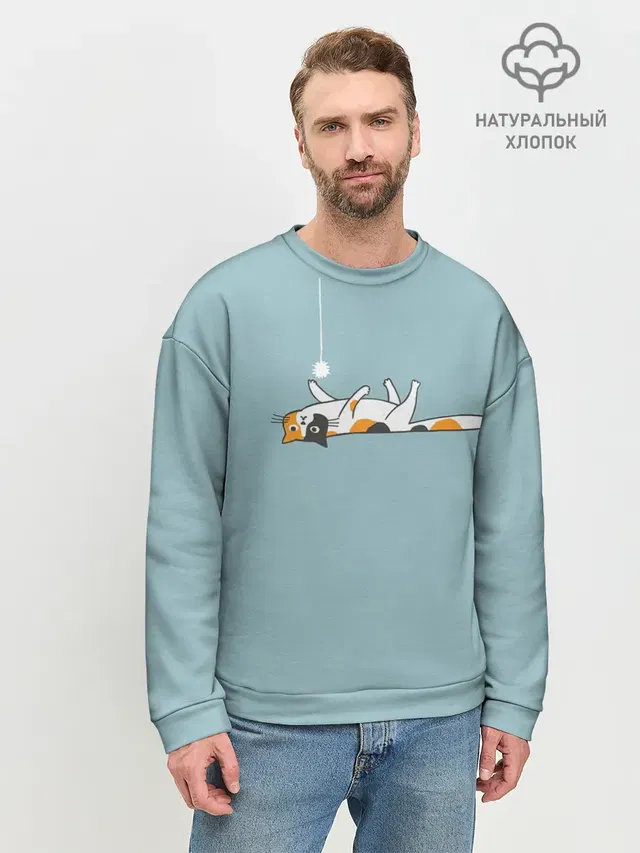 Мужской свитшот базовый