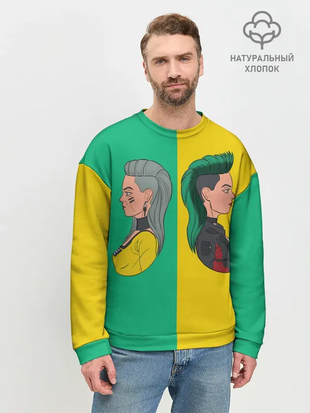 Мужской свитшот базовый