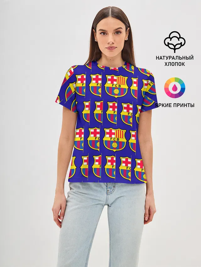 ФК БАРСЕЛОНА / PATTERN / УЗОР