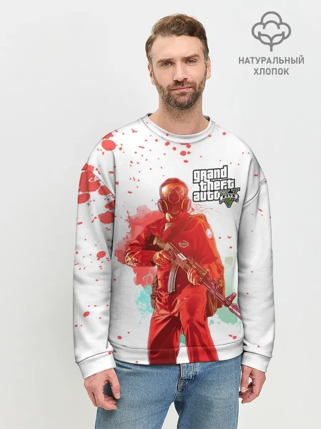 Мужской свитшот базовый