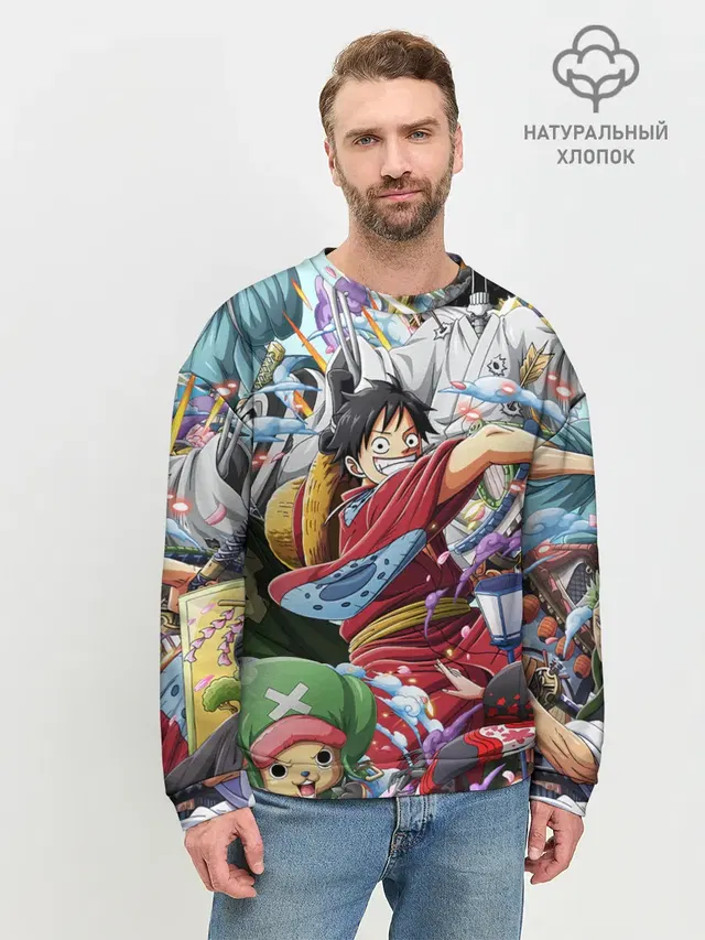 One Piece стикербомбинг