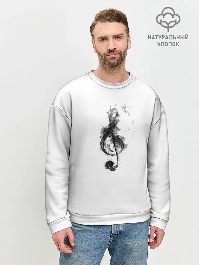 Мужской свитшот базовый