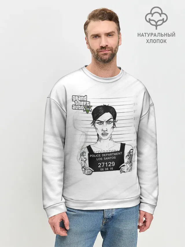 Мужской свитшот базовый