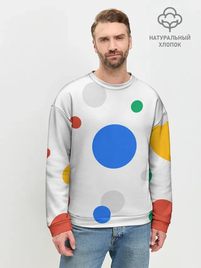 Мужской свитшот базовый
