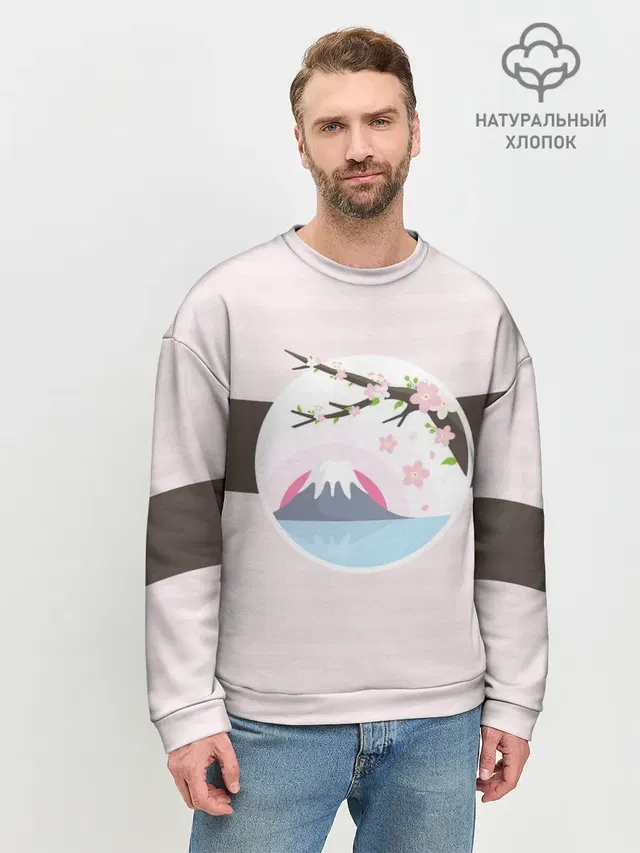 Мужской свитшот базовый