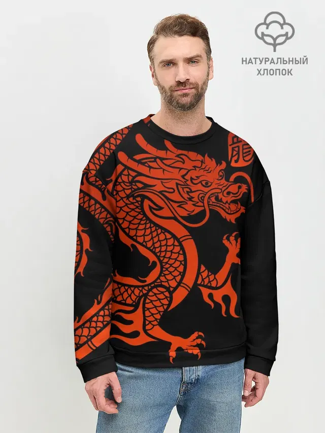 Мужской свитшот базовый