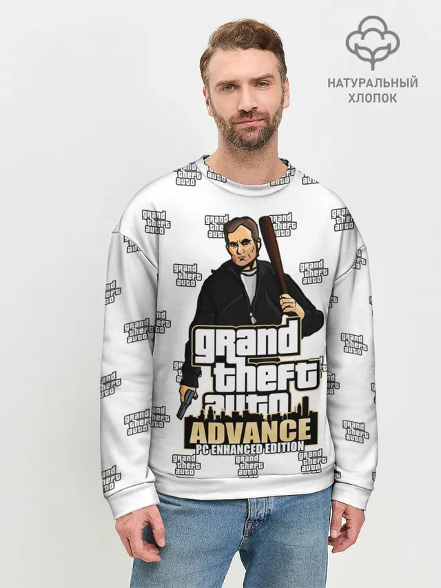 Мужской свитшот базовый