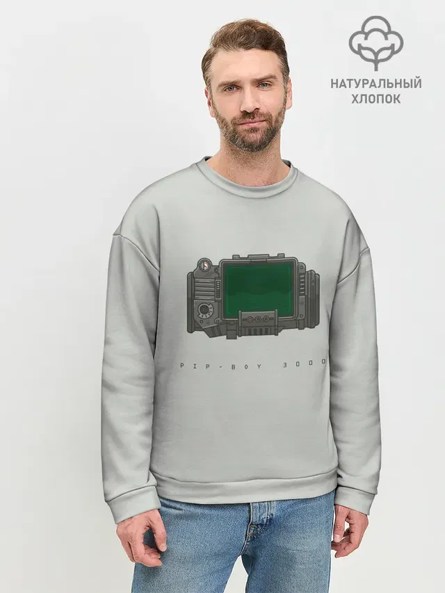 Мужской свитшот базовый