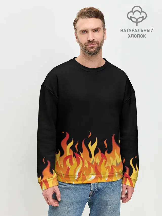 Мужской свитшот базовый