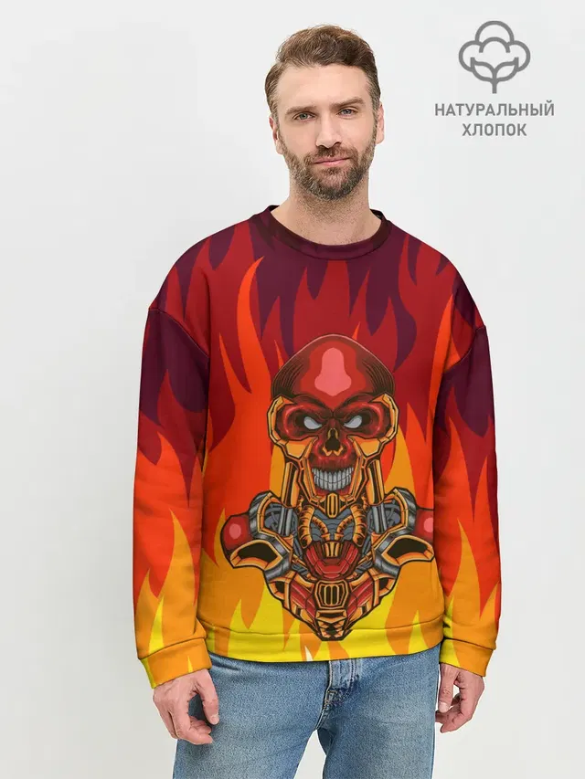 Мужской свитшот базовый