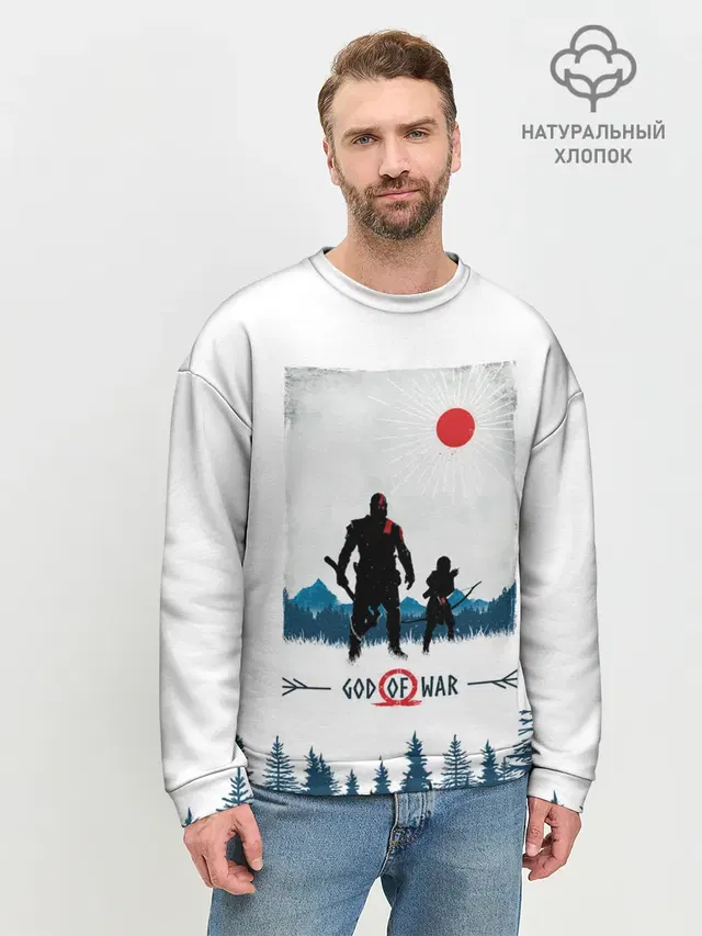 Мужской свитшот базовый