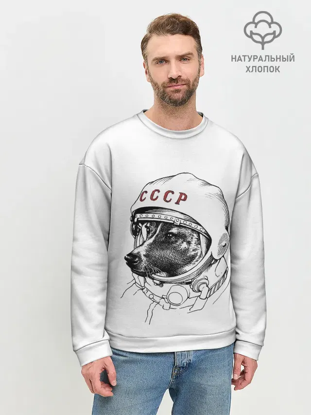Мужской свитшот базовый