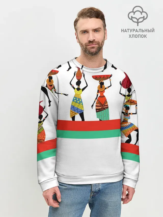 Мужской свитшот базовый