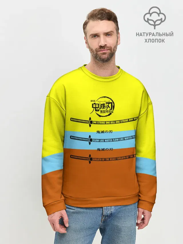 Мужской свитшот базовый