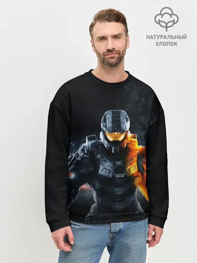 Мужской свитшот базовый