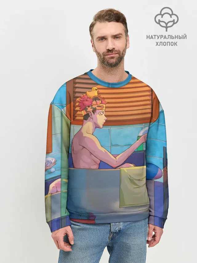 Мужской свитшот базовый