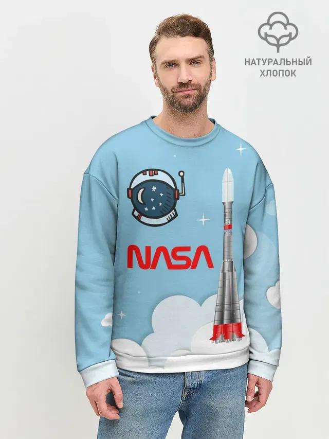 Мужской свитшот базовый
