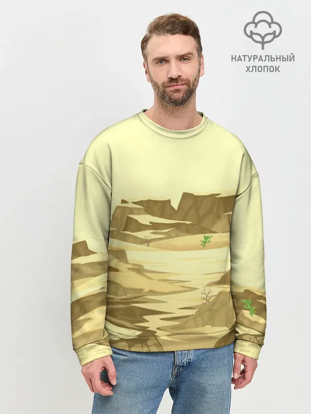 Мужской свитшот базовый