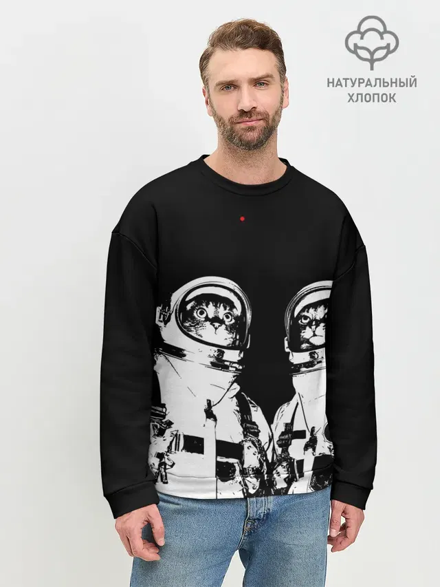Мужской свитшот базовый