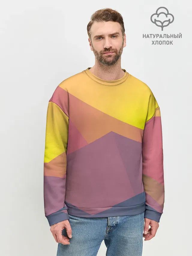 Мужской свитшот базовый