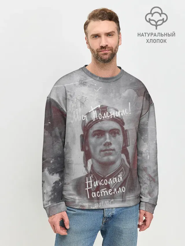 Мужской свитшот базовый
