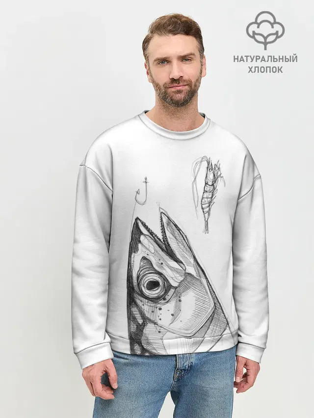 Мужской свитшот базовый
