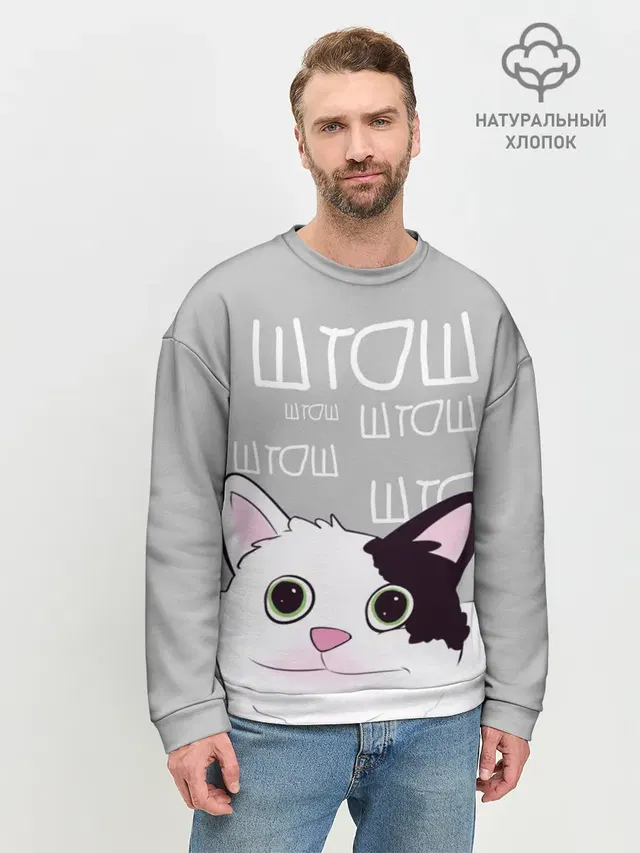 Мужской свитшот базовый