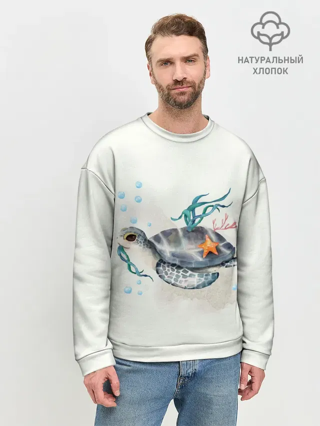 Мужской свитшот базовый