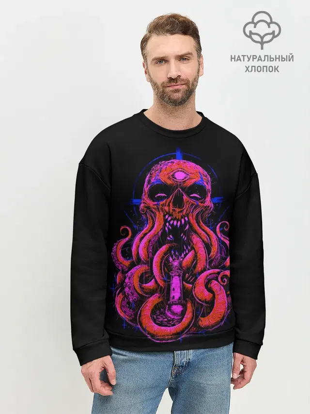 Мужской свитшот базовый