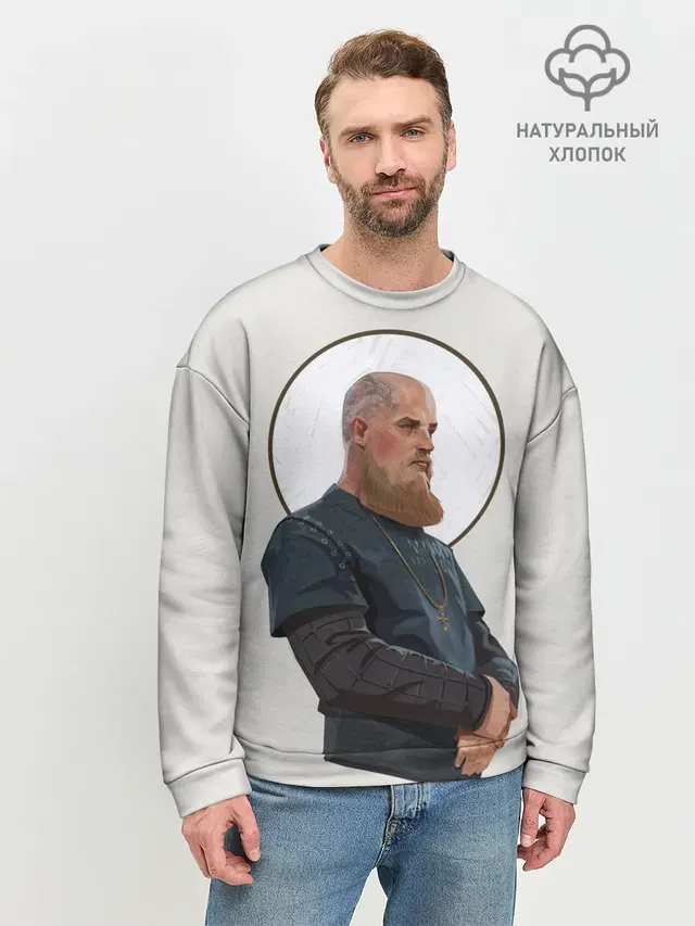 Мужской свитшот базовый