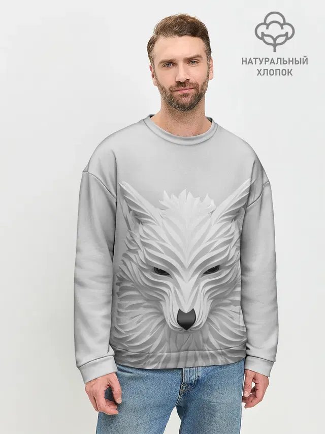 Мужской свитшот базовый