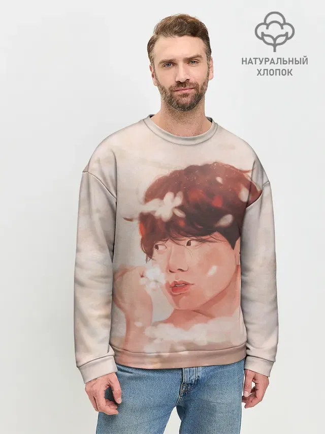Мужской свитшот базовый