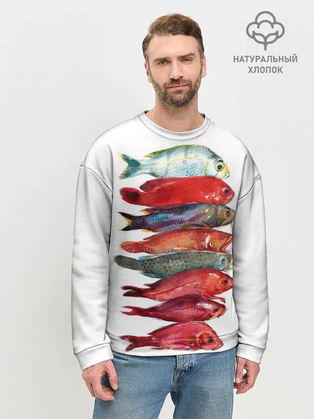 Мужской свитшот базовый