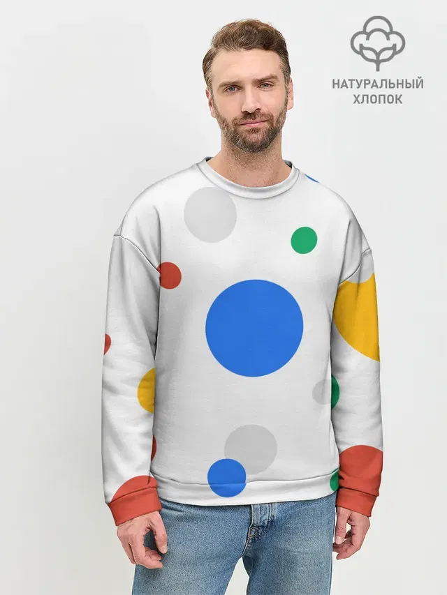 Мужской свитшот базовый