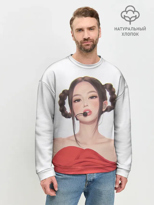 Мужской свитшот базовый