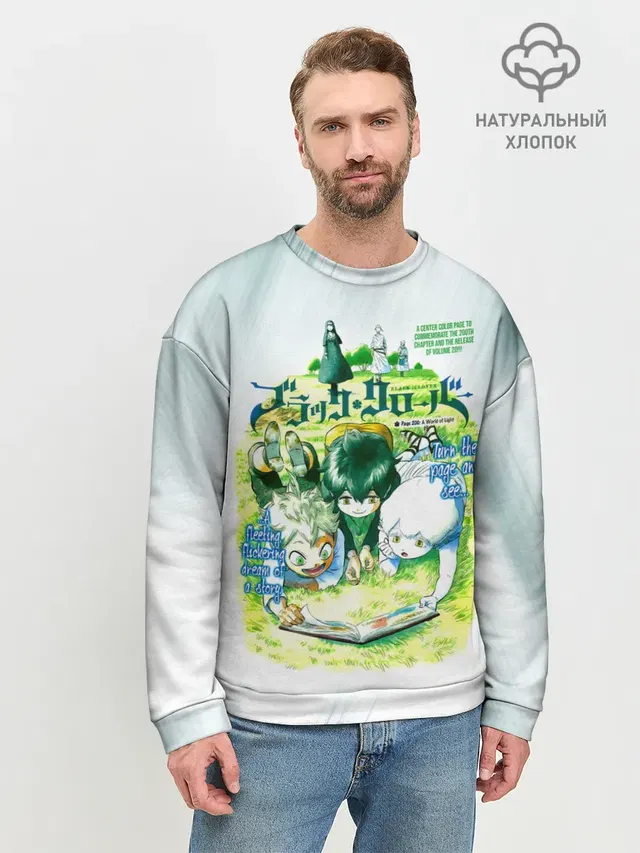 Мужской свитшот базовый