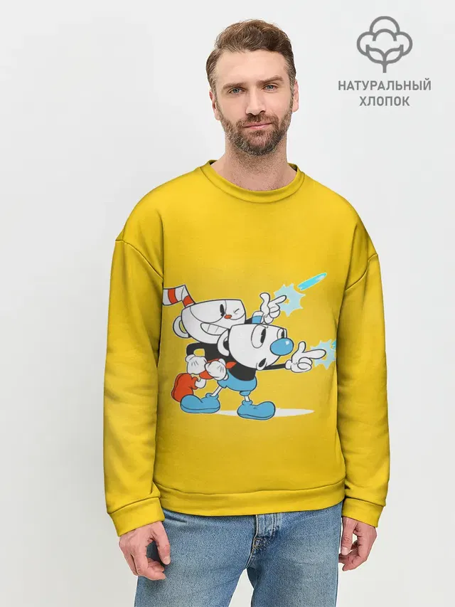 Мужской свитшот базовый