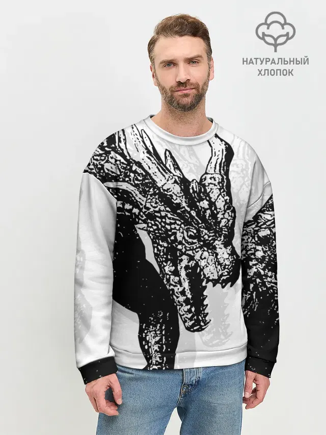 Мужской свитшот базовый