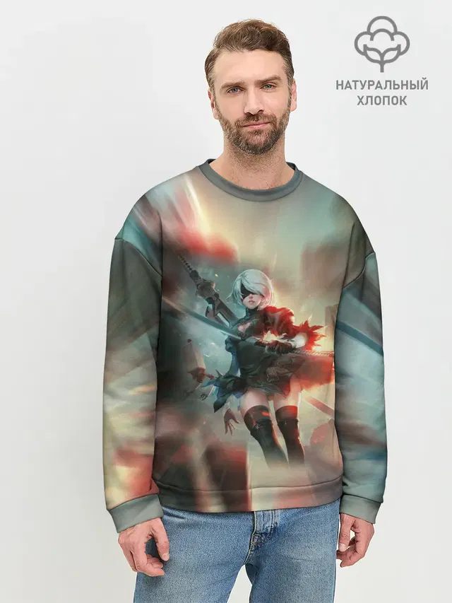 Мужской свитшот базовый