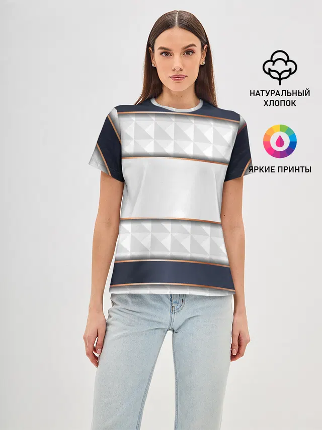 White 3d lines
