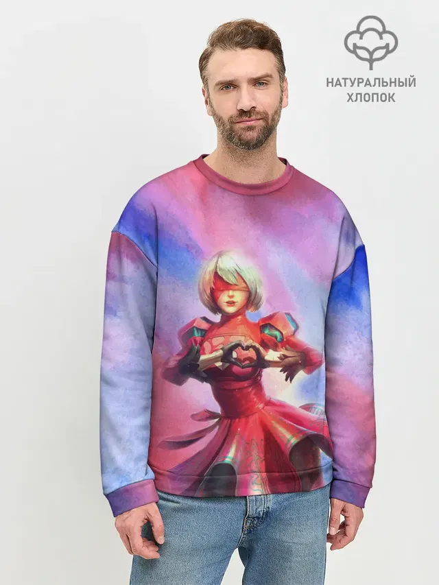 Мужской свитшот базовый