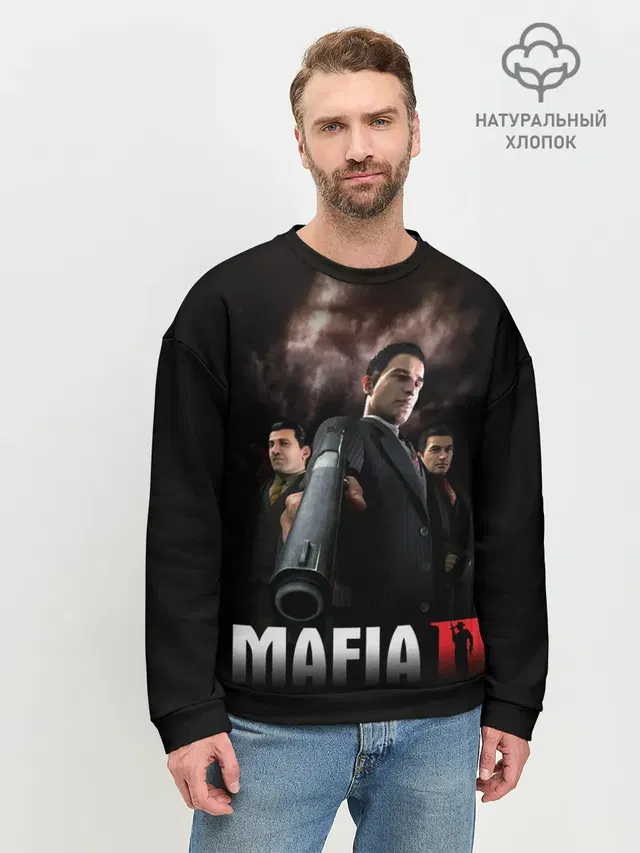 Мужской свитшот базовый