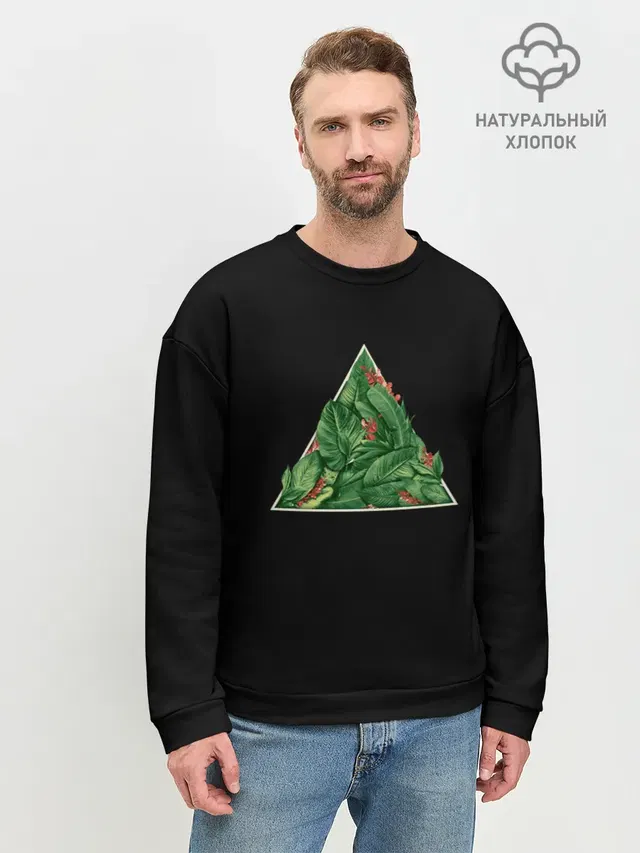 Мужской свитшот базовый