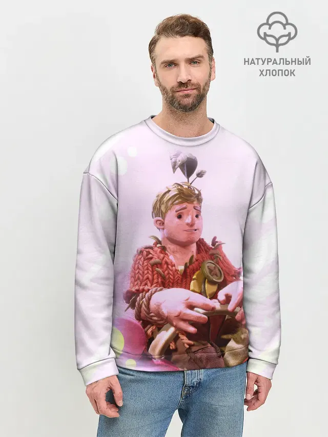 Мужской свитшот базовый
