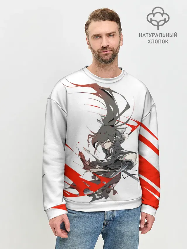 Мужской свитшот базовый